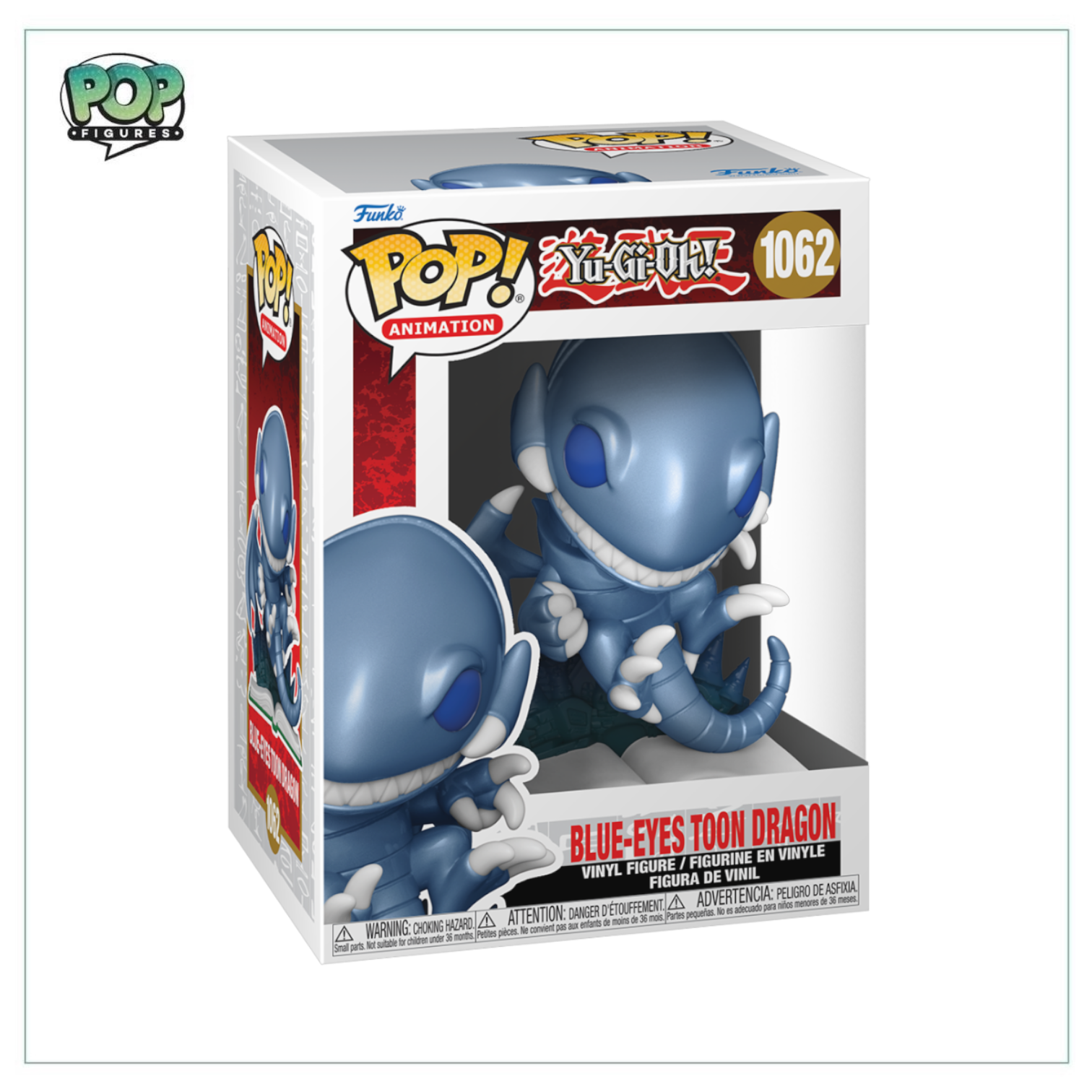 Blue-Eyes Toon Dragon #1062 Funko Pop! Yu-Gi-Oh