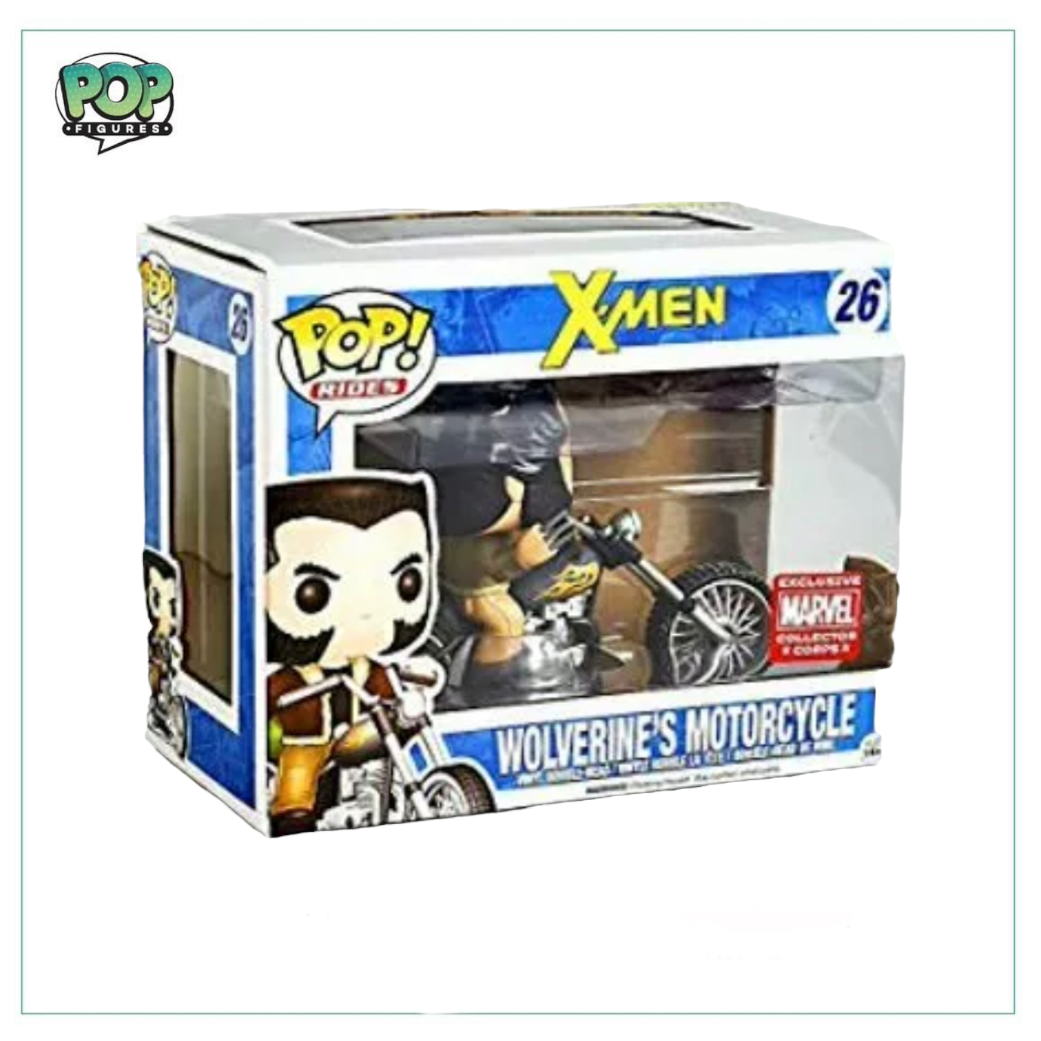 Wolverine’s Motorcycle - Funko Pop Rides! X-Men - Marvel Collector Corps Exclusive