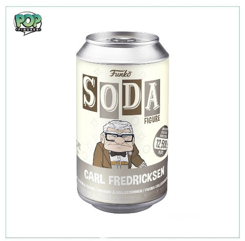 Carl Fredricksen Funko Soda Vinyl Figure! - Up - LE12500 Pcs - Chance Of Chase