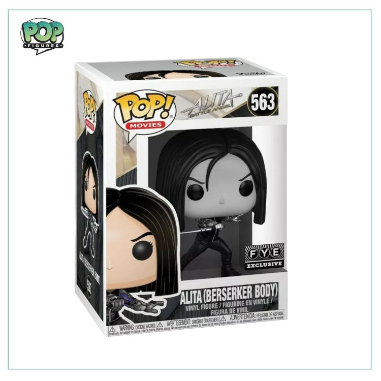 Alita (Berserker Body) #563 Funko Pop! - Alita Battle Angel -  FYE Exclusive