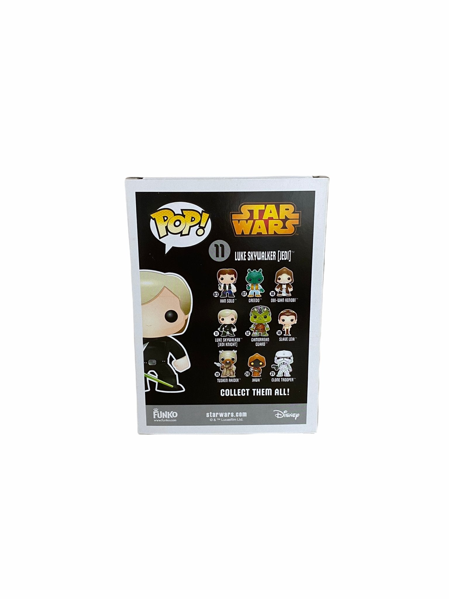 Lukę Skywalker [Jedi] #11 (3rd Release) Funko Pop! Star Wars - 2015 Pop!