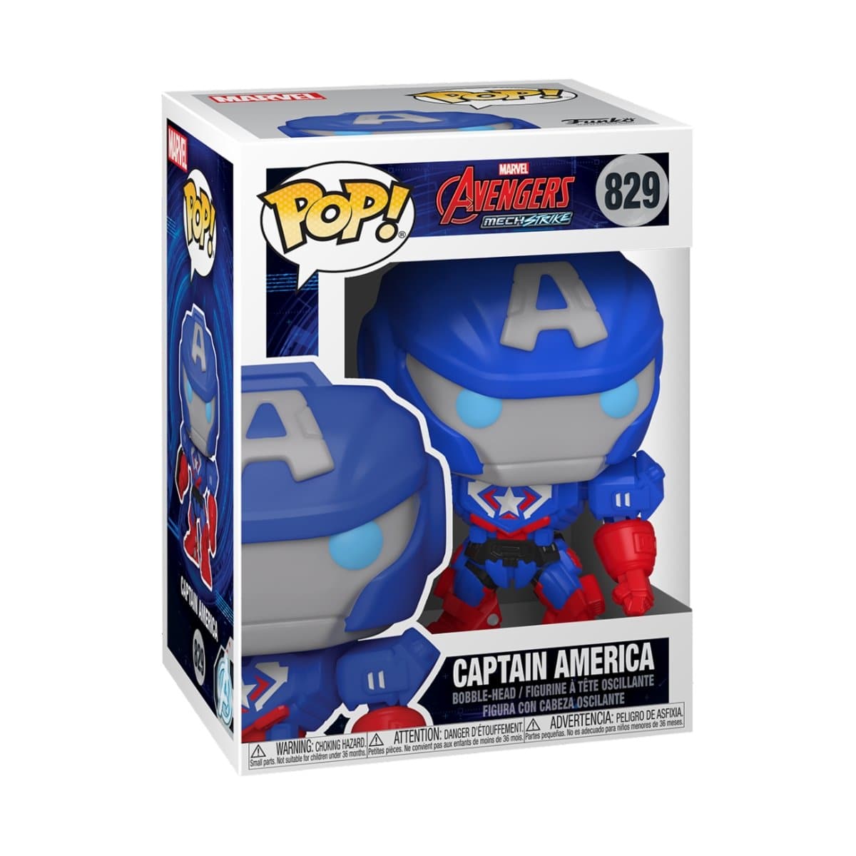 Captain America #829 Funko Pop! Marvel Avengers MechStrike