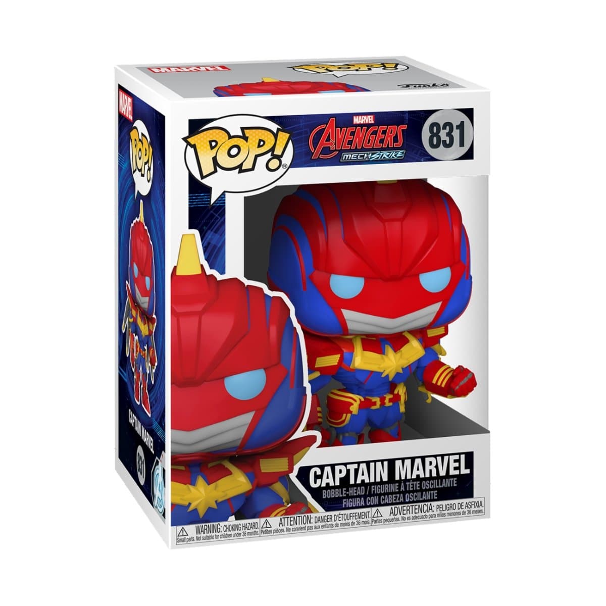 Captain Marvel #831 Funko Pop! Marvel Avengers MechStrike