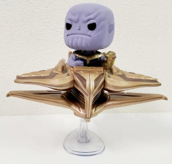 Thanos With Sanctuary 2 #303 Deluxe Funko Pop! Marvel Collector Corps - 8/10