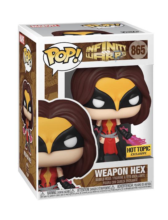 Weapon Hex #865 Funko Pop! Infinity Warps, Hot Topic Exclusive