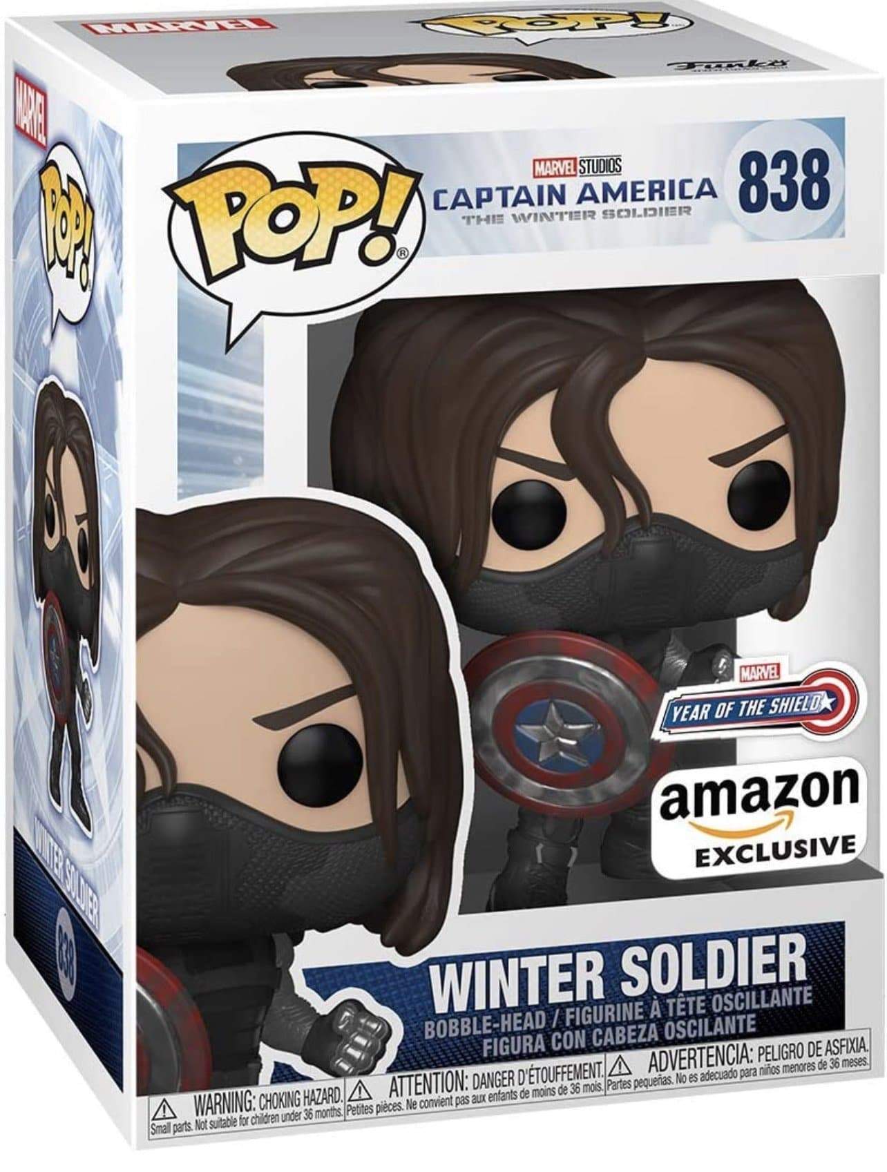 Winter Soldier #838 Funko Pop! Marvel Year Of The Shield - Amazon Exclusive