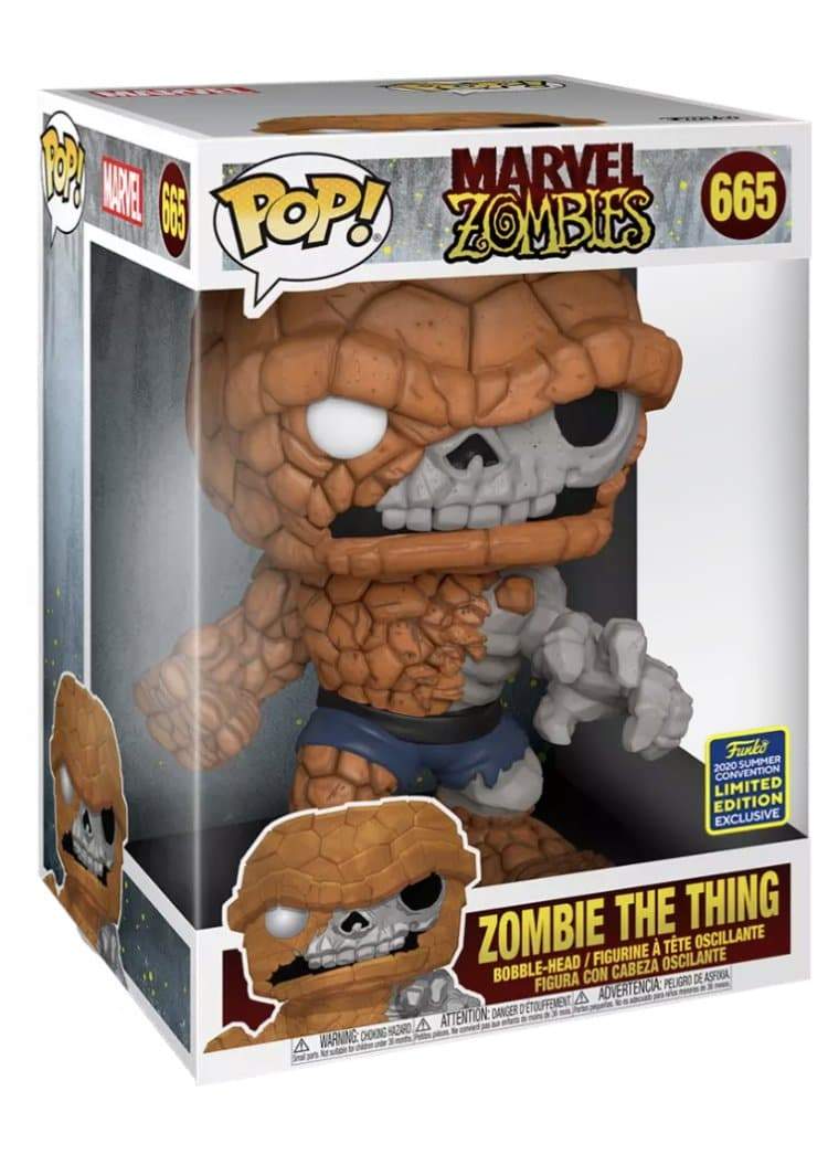 Zombie The Thing #665 Deluxe 10" Funko Pop! Marvel Zombies - 2020 ECCC Shared Exclusive