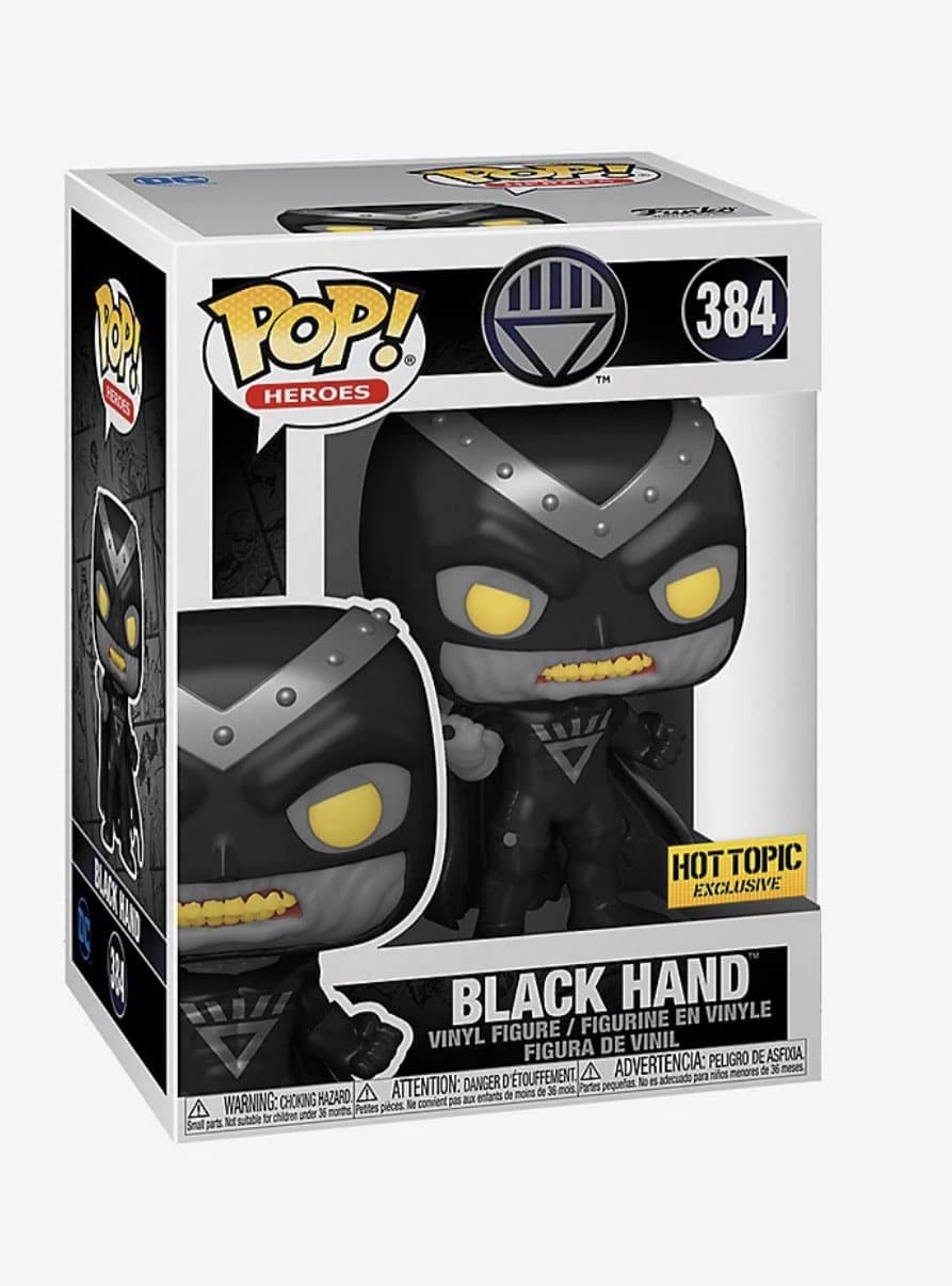 Black Hand #384 Funko Pop!-  Pop Heroes, -Hot Topic