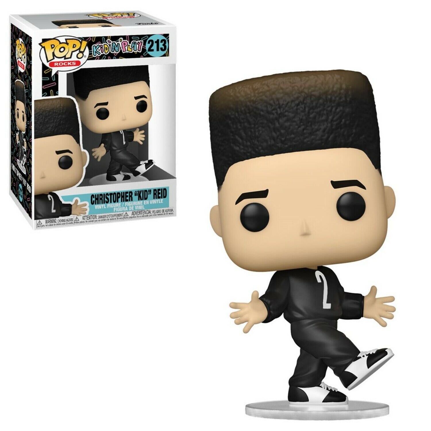 Christopher (Kid) Reid #213 Funko Pop! Rocks, Kid n Play