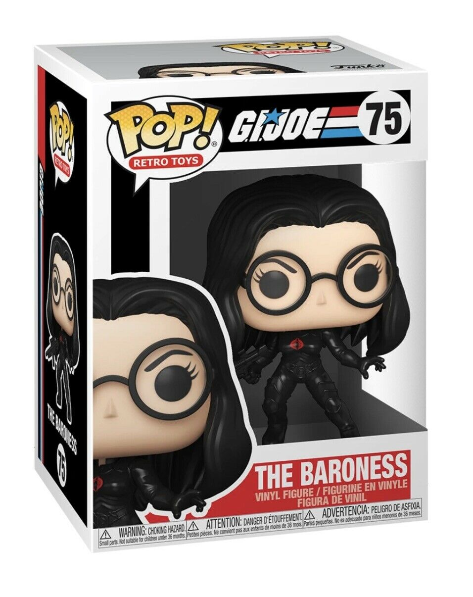 The Baroness #75 Funko Pop! Retro Toys, G.I.Joe