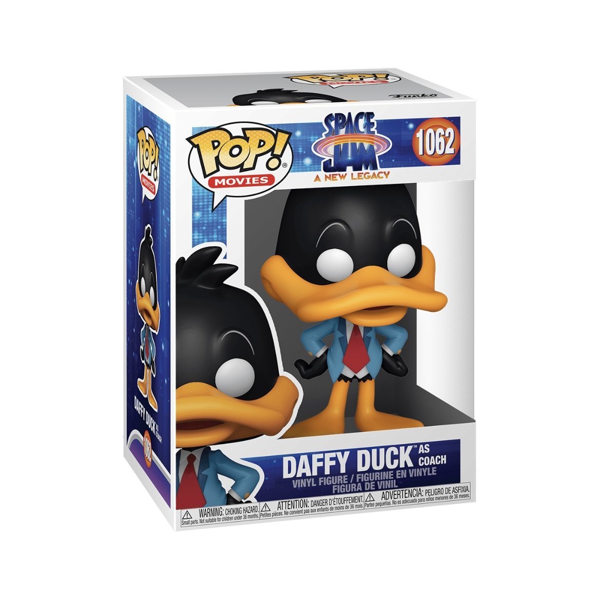 Daffy Duck as Coach #1062 Funko Pop! - Space Jam A New Legacy