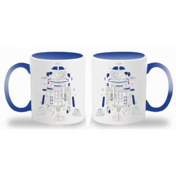 R2-D2 Exploded Ceramic Mug! Star Wars