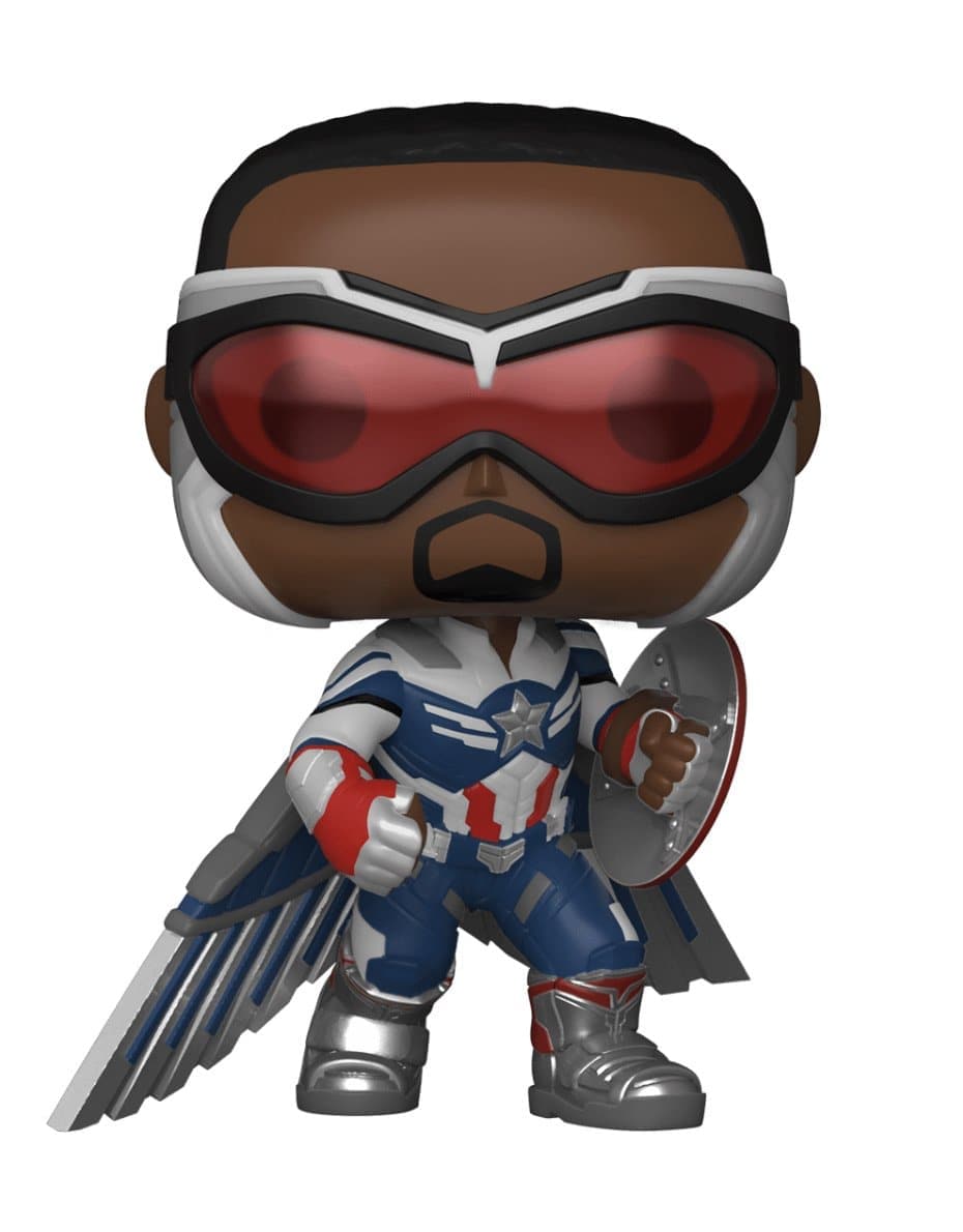 Captain America #819 Funko Pop! The Falcon Winter Soldier - GameStop Exclusive