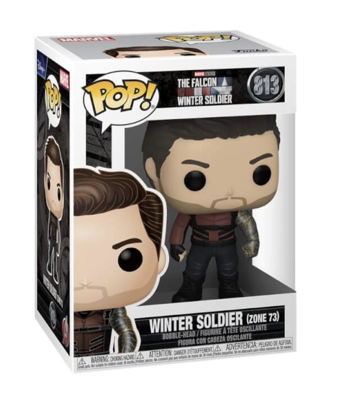 Winter Soldier (Zone 73) #813 Funko Pop! The Falcon Winter Soldier