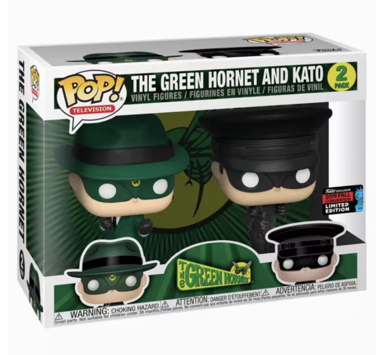 The Green Hornet & Kato 2 Pack Funko Pop! The Green Hornet - 2019 NYCC Shared Exclusive