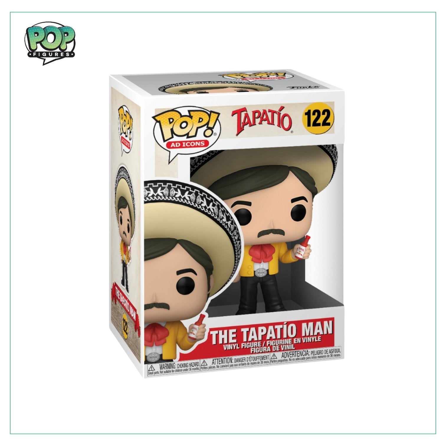 The Tapatio Man #122 Funko Pop! Tapatio AD Icons