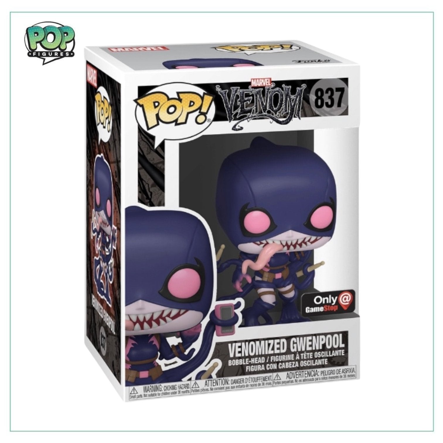 Venomized Gwenpool #837 Funko Pop! Marvel, GameStop Exclusive