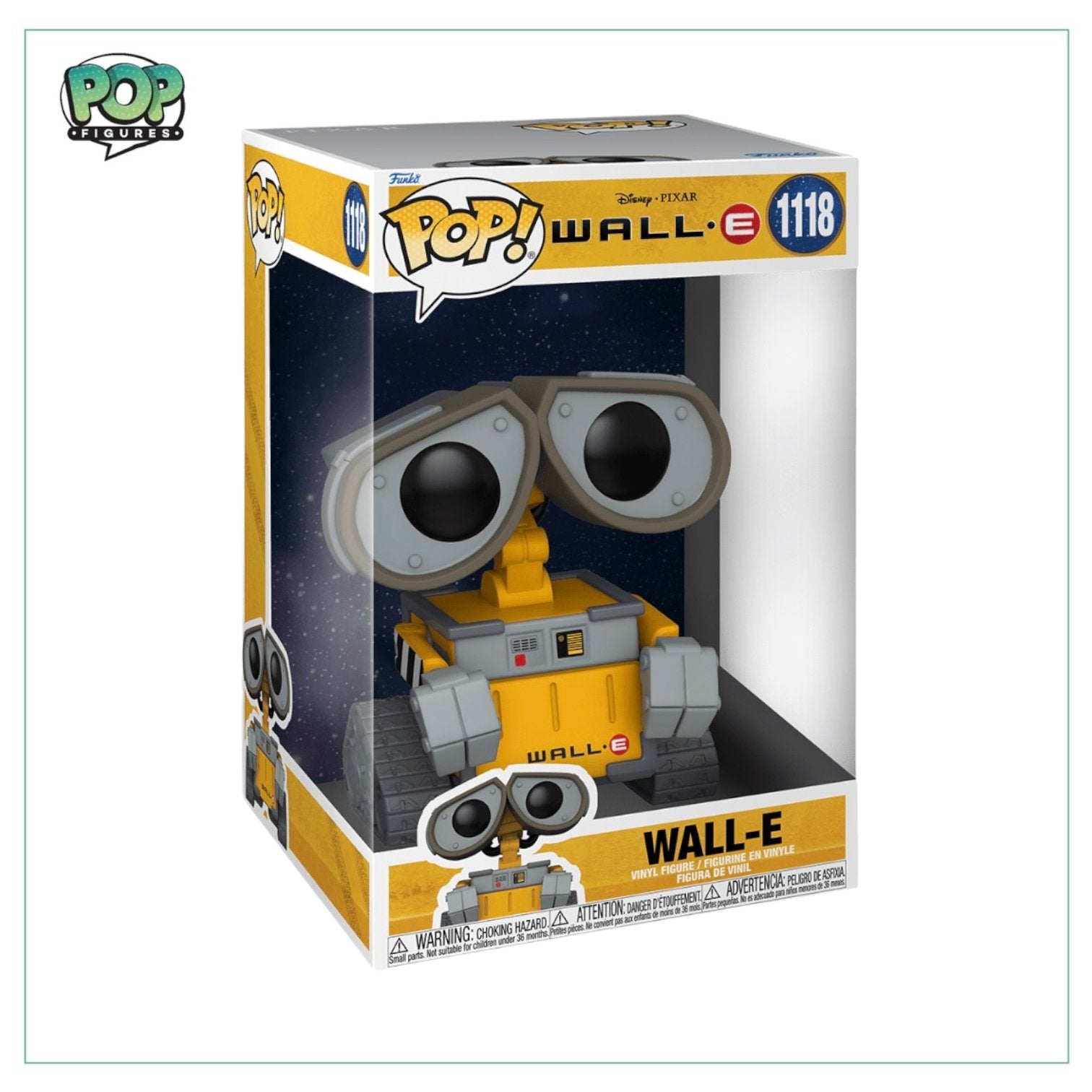 Wall-E #1118 Deluxe 10" Funko Pop! Disney