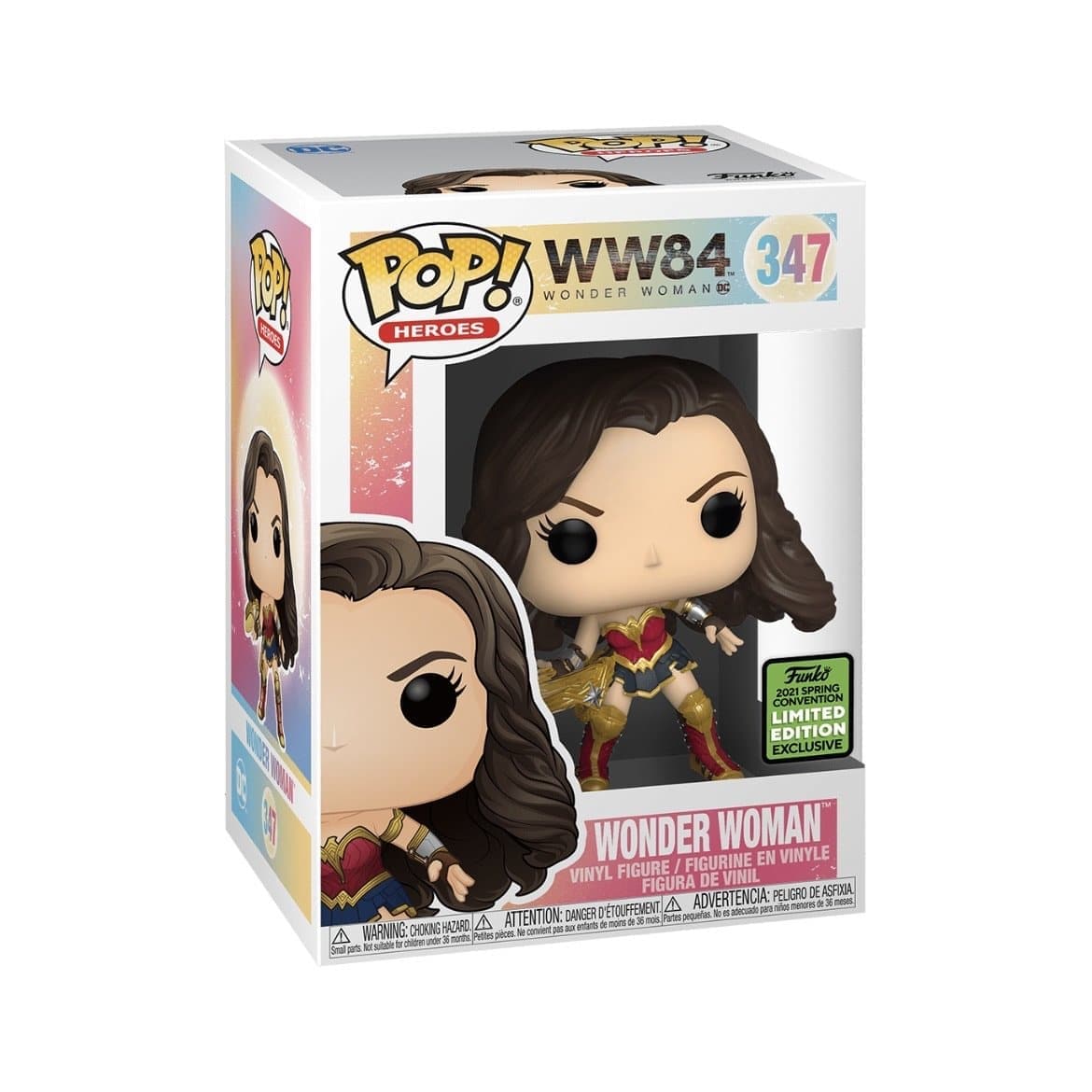 Wonder Woman #347 Funko Pop! WW84, ECCC 2021 Shared Exclusive