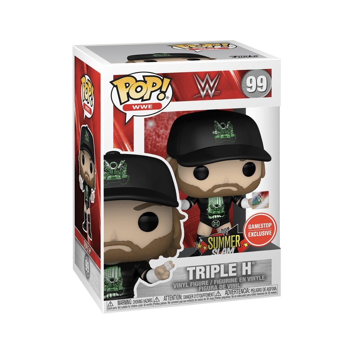 Triple H #99 Funko Pop! WWE - GameStop Exclusive