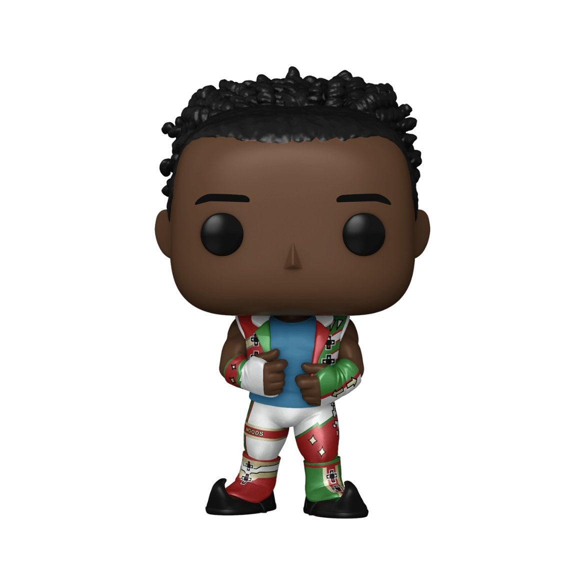 Xavier Woods (Up Up Down Down) Metallic #92 Funko Pop! WWE, Target Exclusive