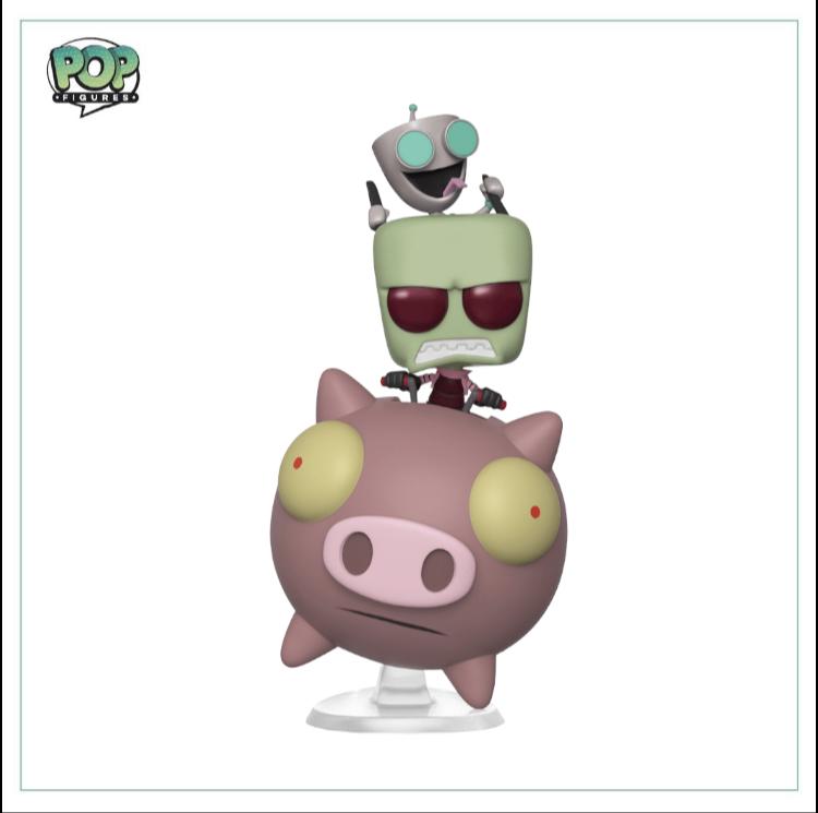 Zim & Gir on The Pig #41 Deluxe Funko Pop! Invader Zim, Hot Topic Exclusive