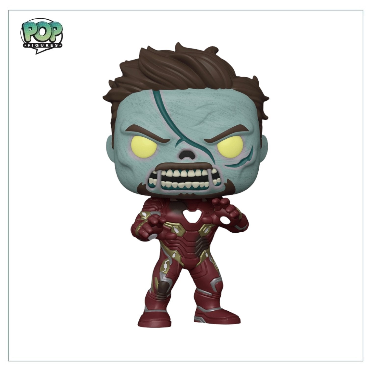 Zombie Iron Man #948 Deluxe 10” Funko Pop! Marvel What If…?  Walmart Exclusive