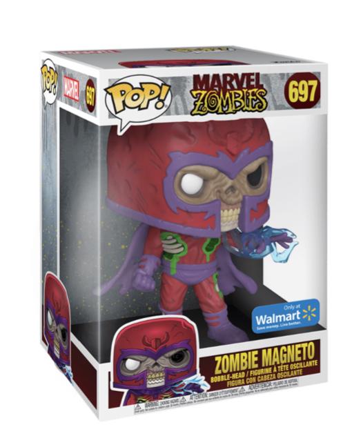 Zombie Magneto #697 Deluxe 10” Funko Pop! Marvel Zombies, Walmart Exclusive